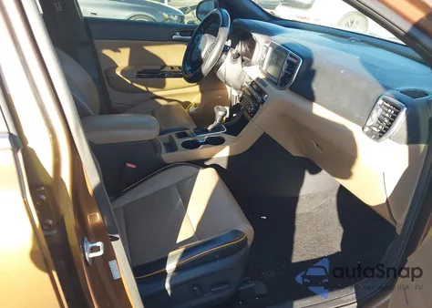 2017 Kia Sportage Sx Turbo from USA, damaged, VIN KNDPR3A63H7130611